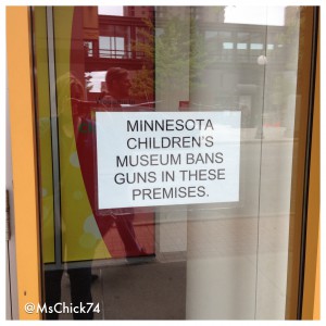 No guns allowed at the Minnesota Children's Museum