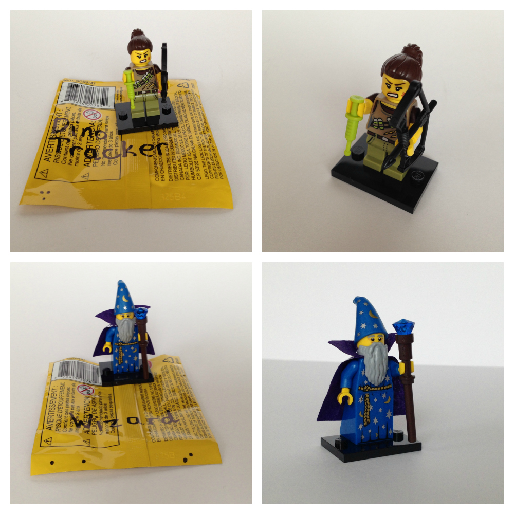 LEGO minifigure bump codes: Series 12 edition