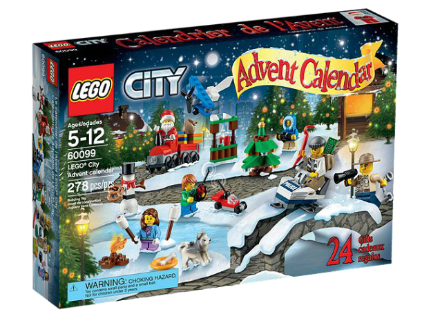 a lego advent calendar